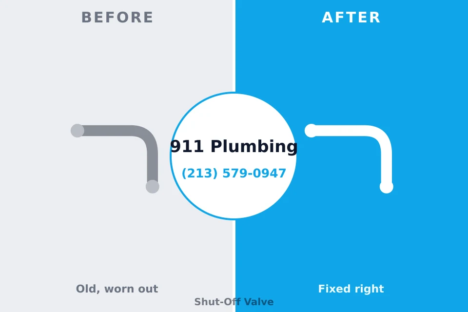 Before and after: plumbing repair Zapata, TX